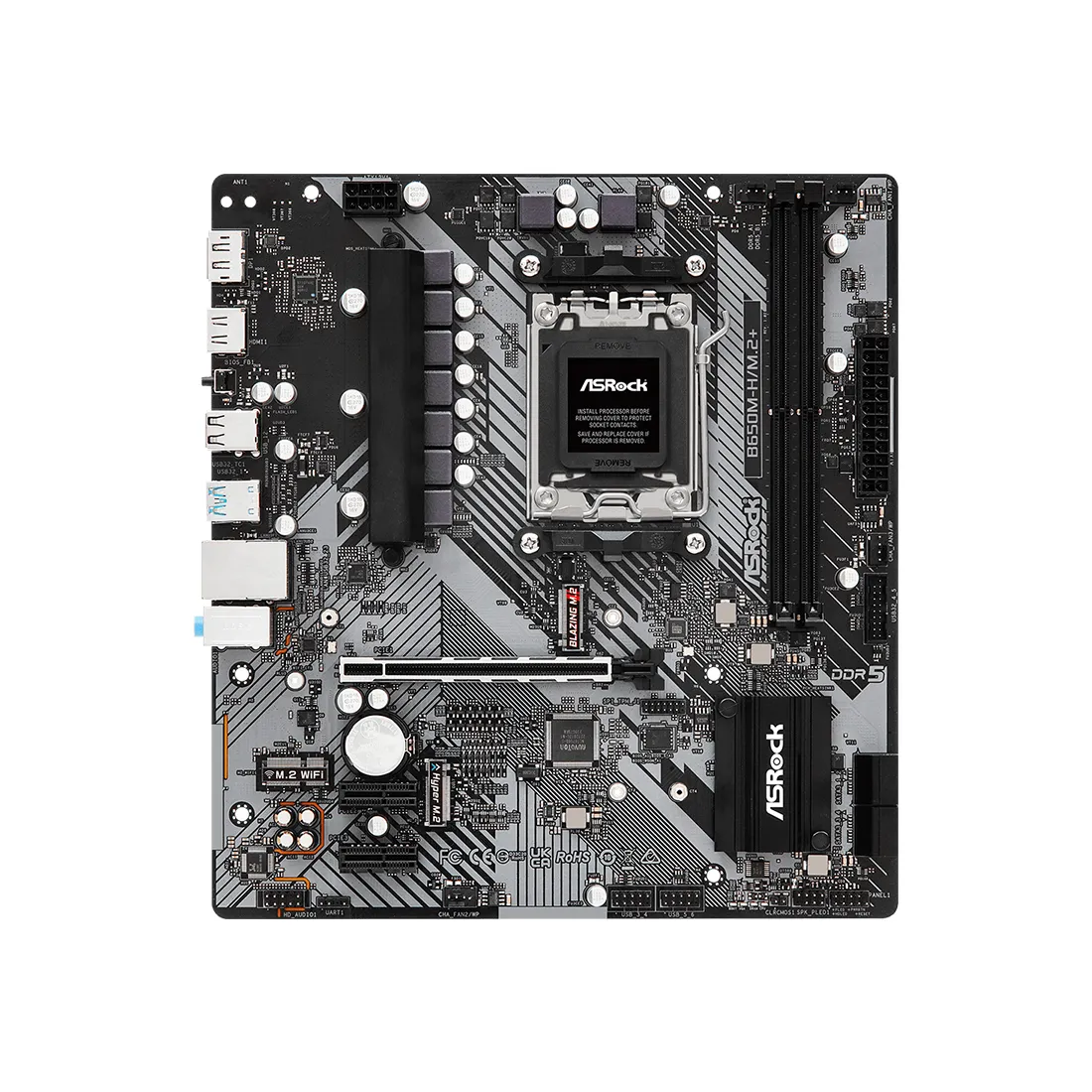 Материнская плата ASRock B650M-H/M.2+ — изображение 2
