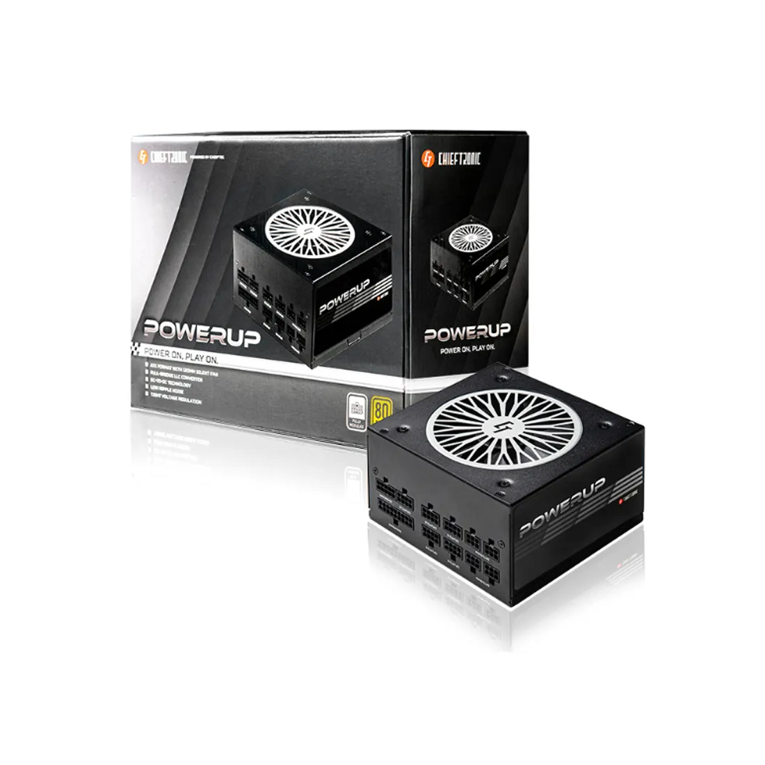 Блок питания Chieftec PowerUp GPX-550FC Gold — изображение 3