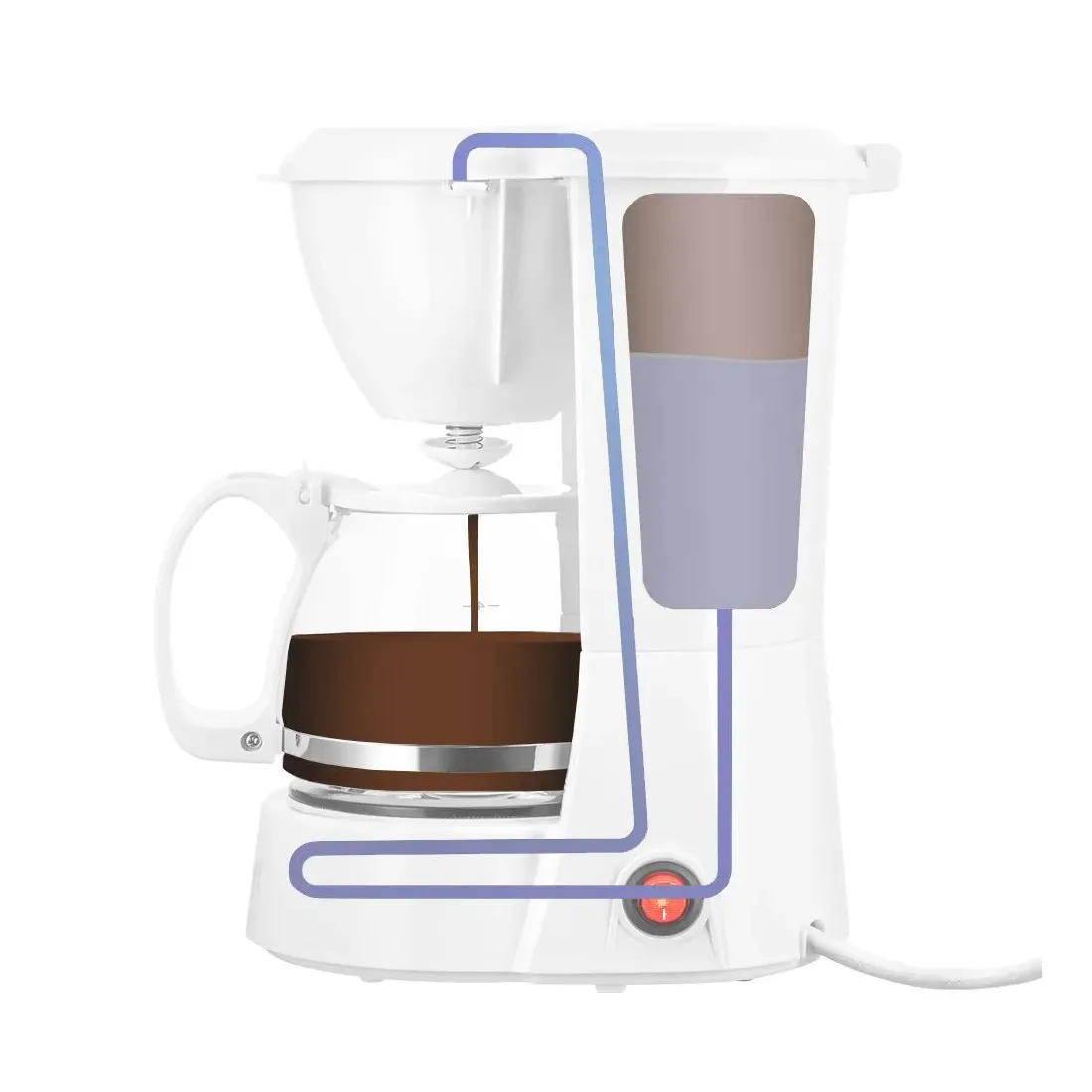 Кофеварка Kitfort КТ-7327 — изображение 2