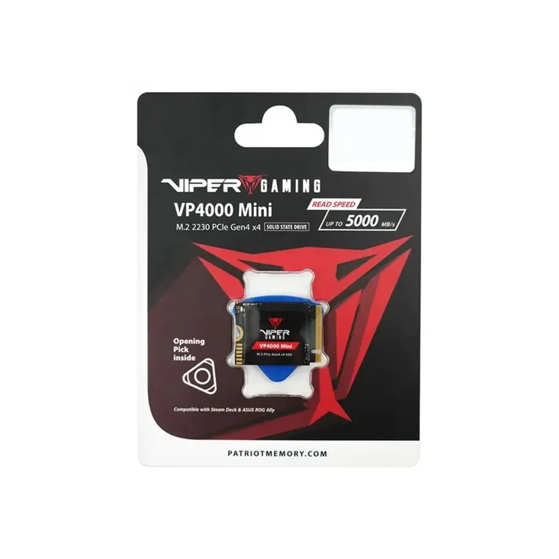 Твердотельный накопитель SSD Patriot VP4000M1TBM23 1TB Mini M.2 2230 PCIe Gen4 x4 — изображение 3