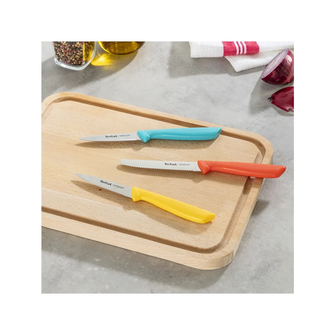 Набор ножей Tefal Colourfood K273S304 3 шт — изображение 3