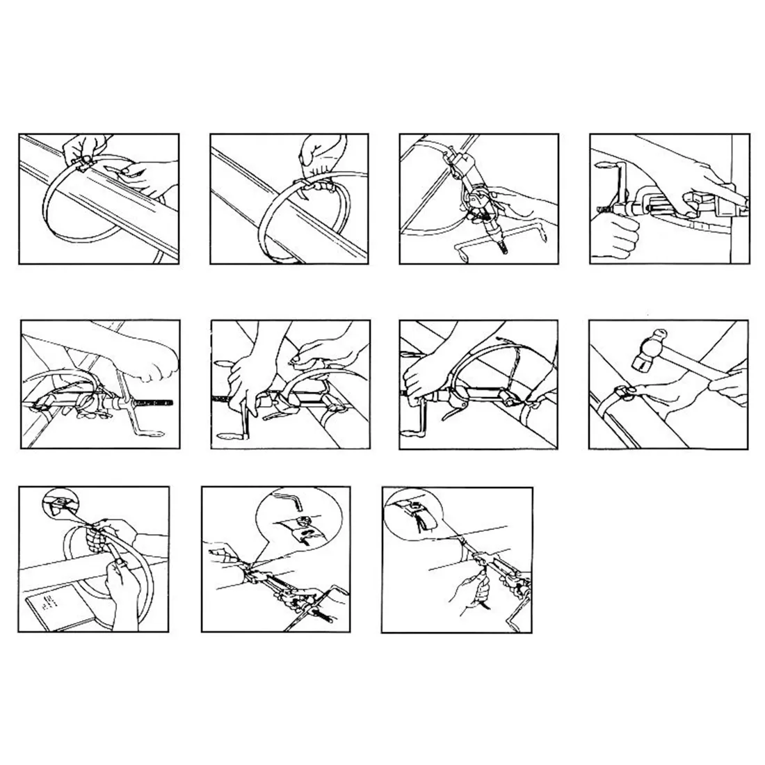Инструмент для натяжки и резки стальной ленты А-Оптик АО-MBT-003 — изображение 2