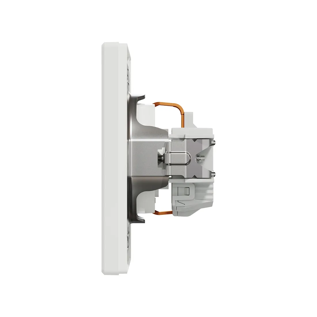 Розетка с заземлением со шторками SE EPH2900221 Asfora 16А в сборе винт. клеммы белый — изображение 3