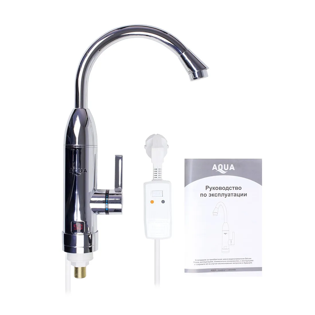 Кран водонагреватель проточной воды AQUA WH103W — изображение 2