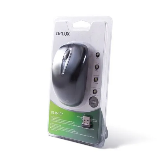 Компьютерная мышь Delux DLM-107OGB — изображение 3
