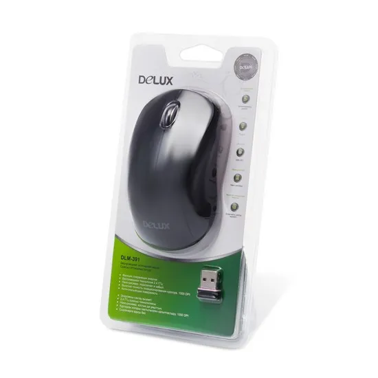 Компьютерная мышь Delux DLM-391OGB — изображение 3