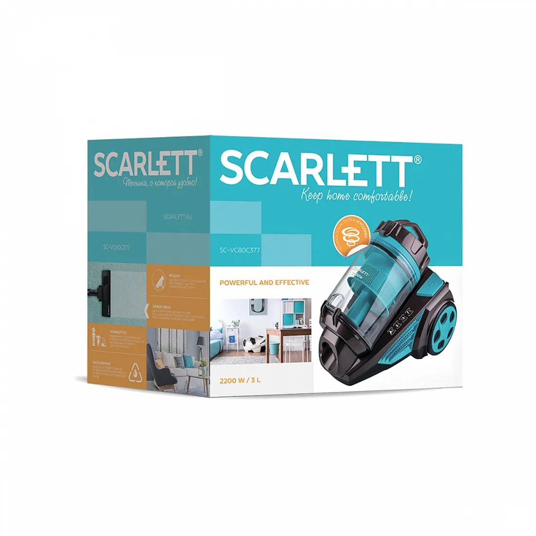 Пылесос Scarlett SC-VC80C377 — изображение 3