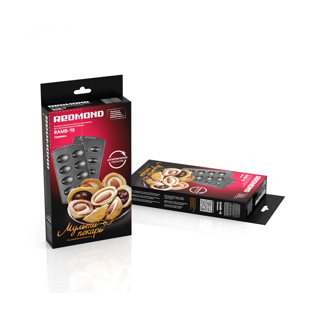 Панель для мультипекаря Redmond RAMB-18 Орешки — изображение 3