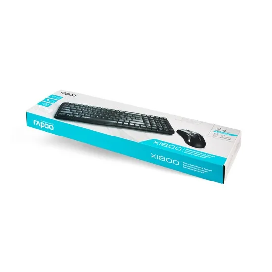 Комплект Клавиатура + Мышь Rapoo X1800S — изображение 3