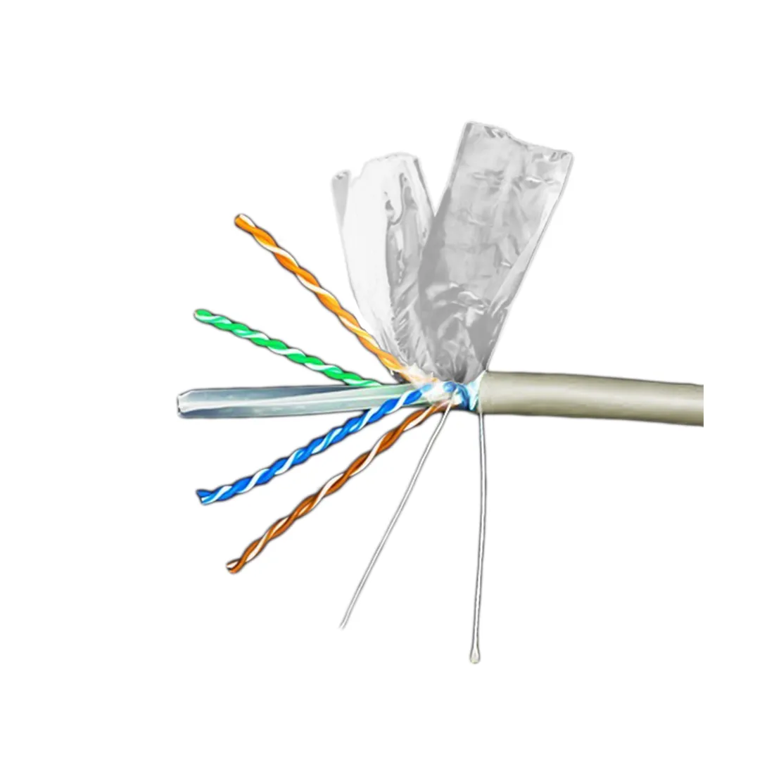 Кабель сетевой SHIP D175-P Cat.6 FTP 30В PVC