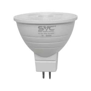 Эл. лампа светодиодная SVC LED JCDR-7W-GU5.3-6500K, Холодный