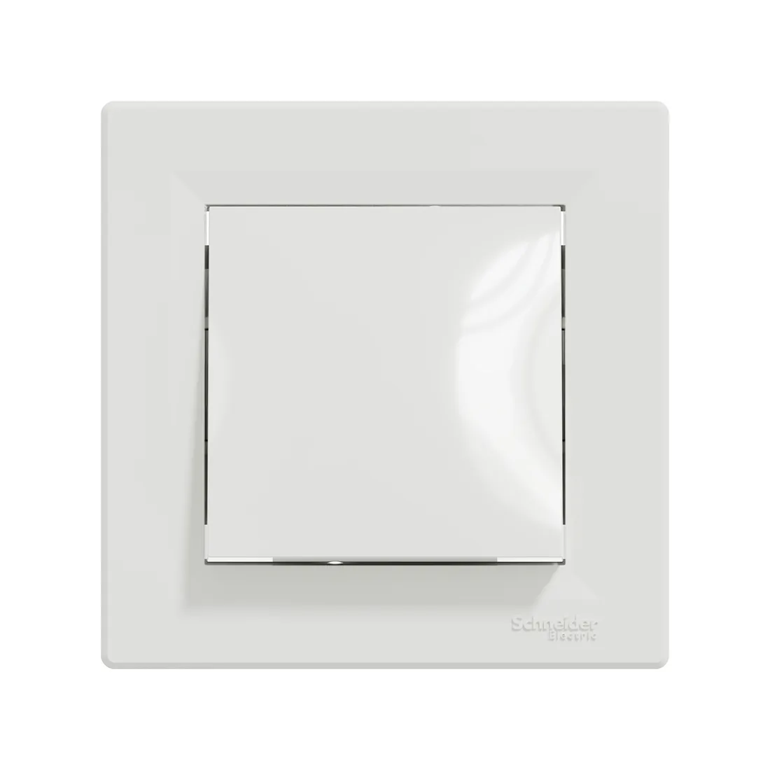 Выключатель одноклавишный SE EPH0500121 Asfora перекрестный в сборе белый — изображение 2