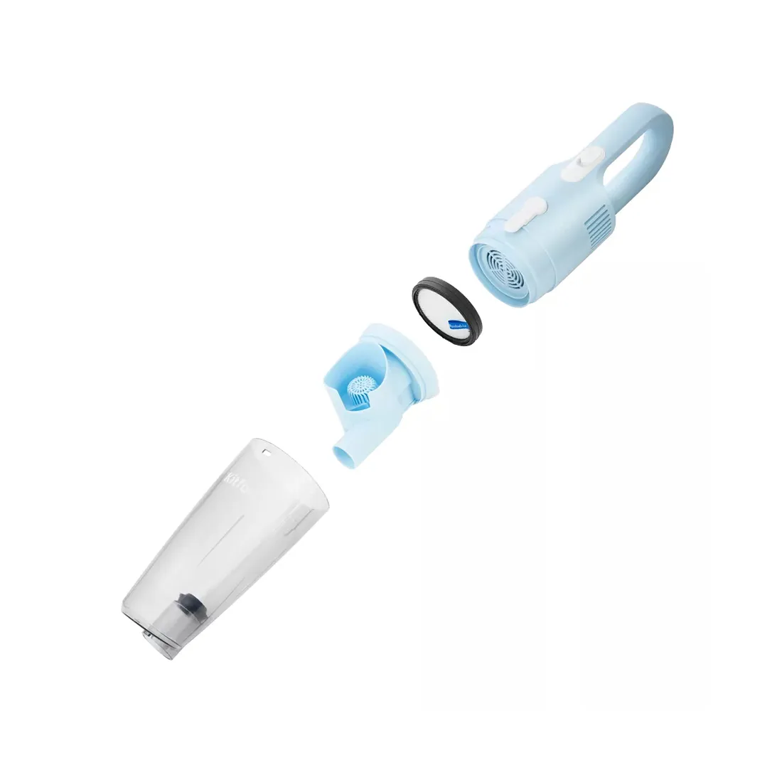 Проводной вертикальный пылесос Kitfort КТ-586-2 Голубой — изображение 2