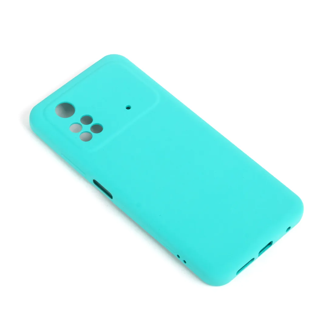Чехол для телефона XG XG-HS129 для POCO M4 Pro Силиконовый Лазурный — изображение 2