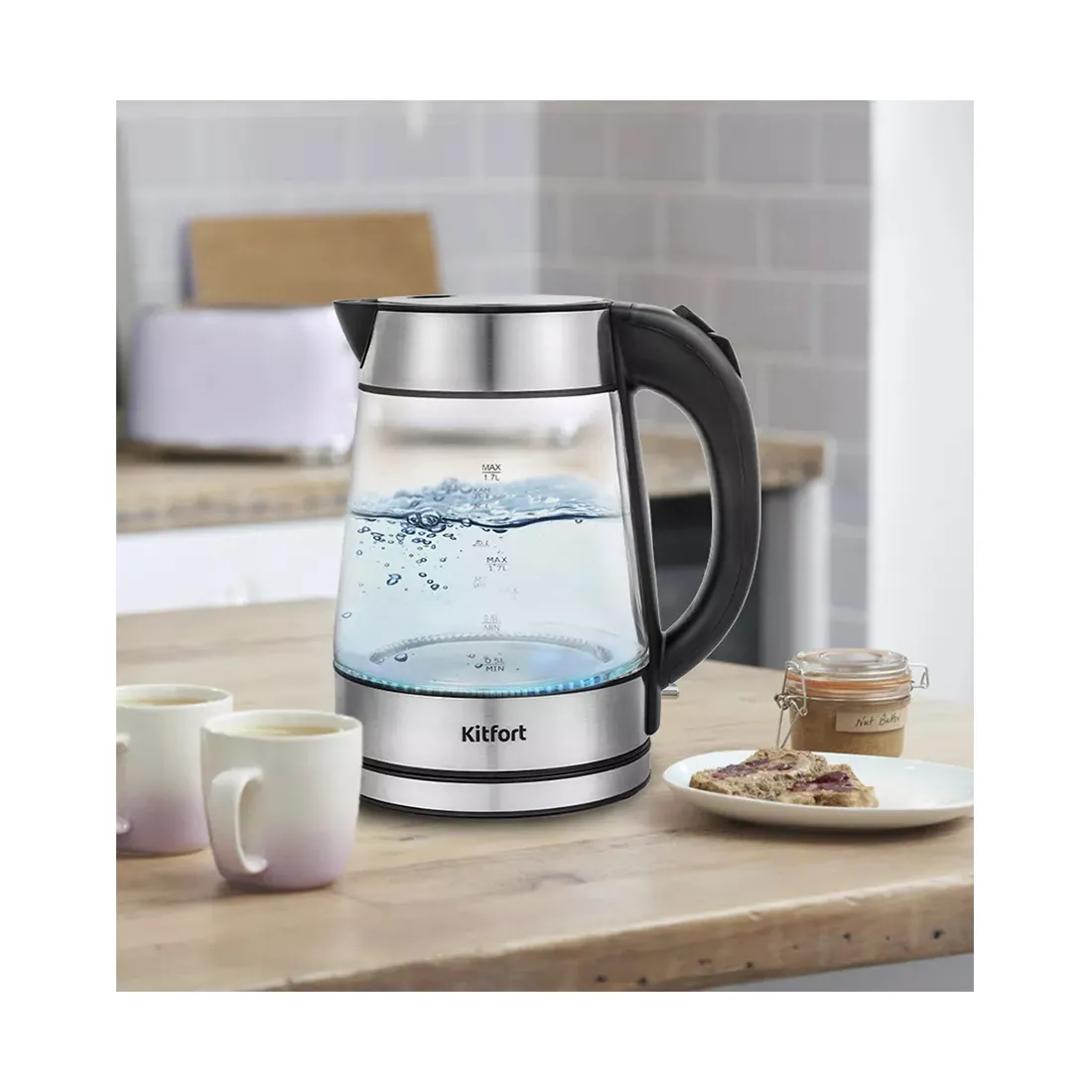 Чайник электрический Kitfort КТ-6105 — изображение 3