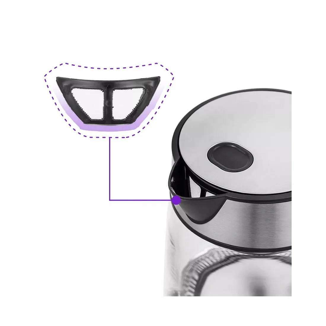 Чайник электрический Kitfort КТ-6105 — изображение 2