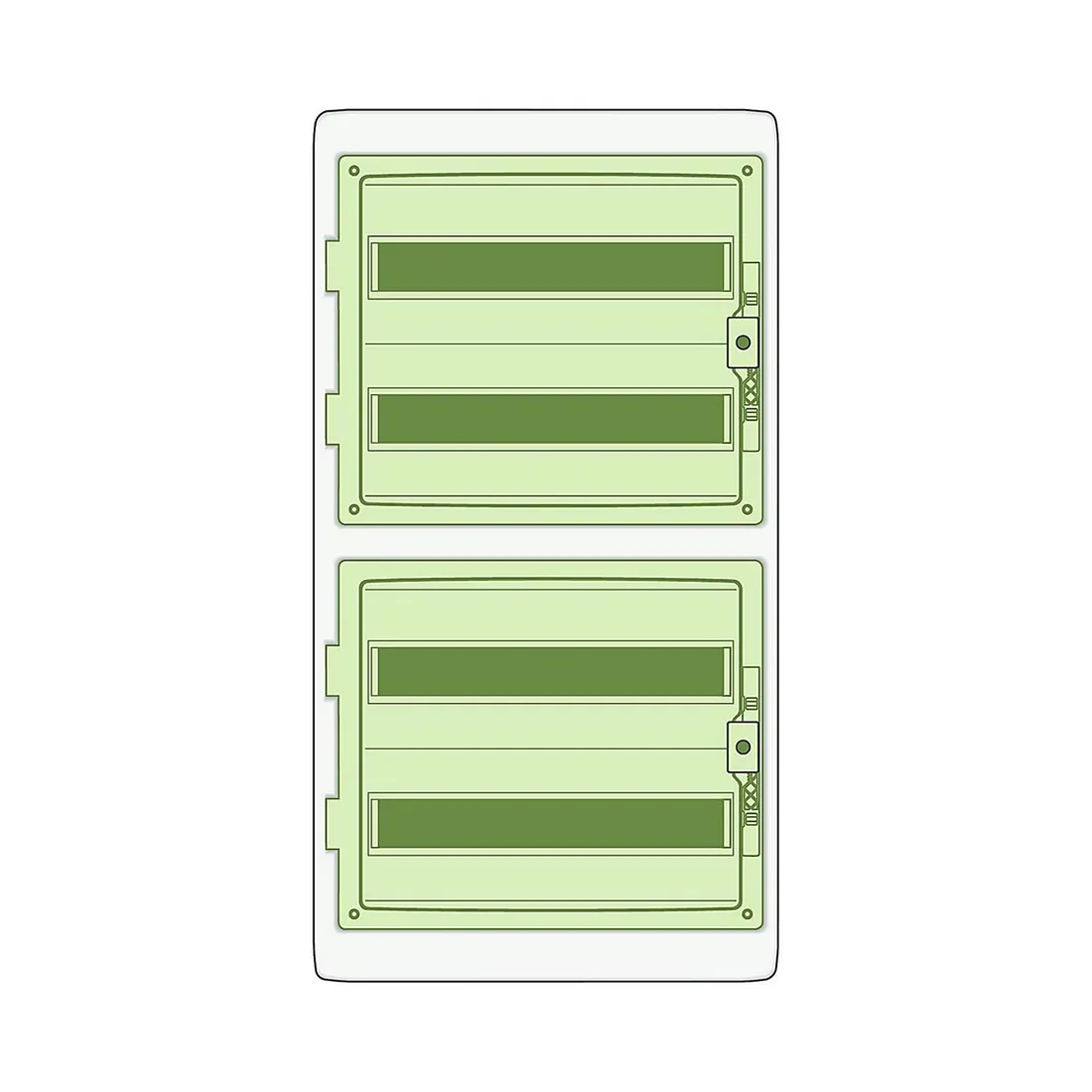 Пылевлагозащищенный щит SE Kaedra 4x18 модули IP65 — изображение 2