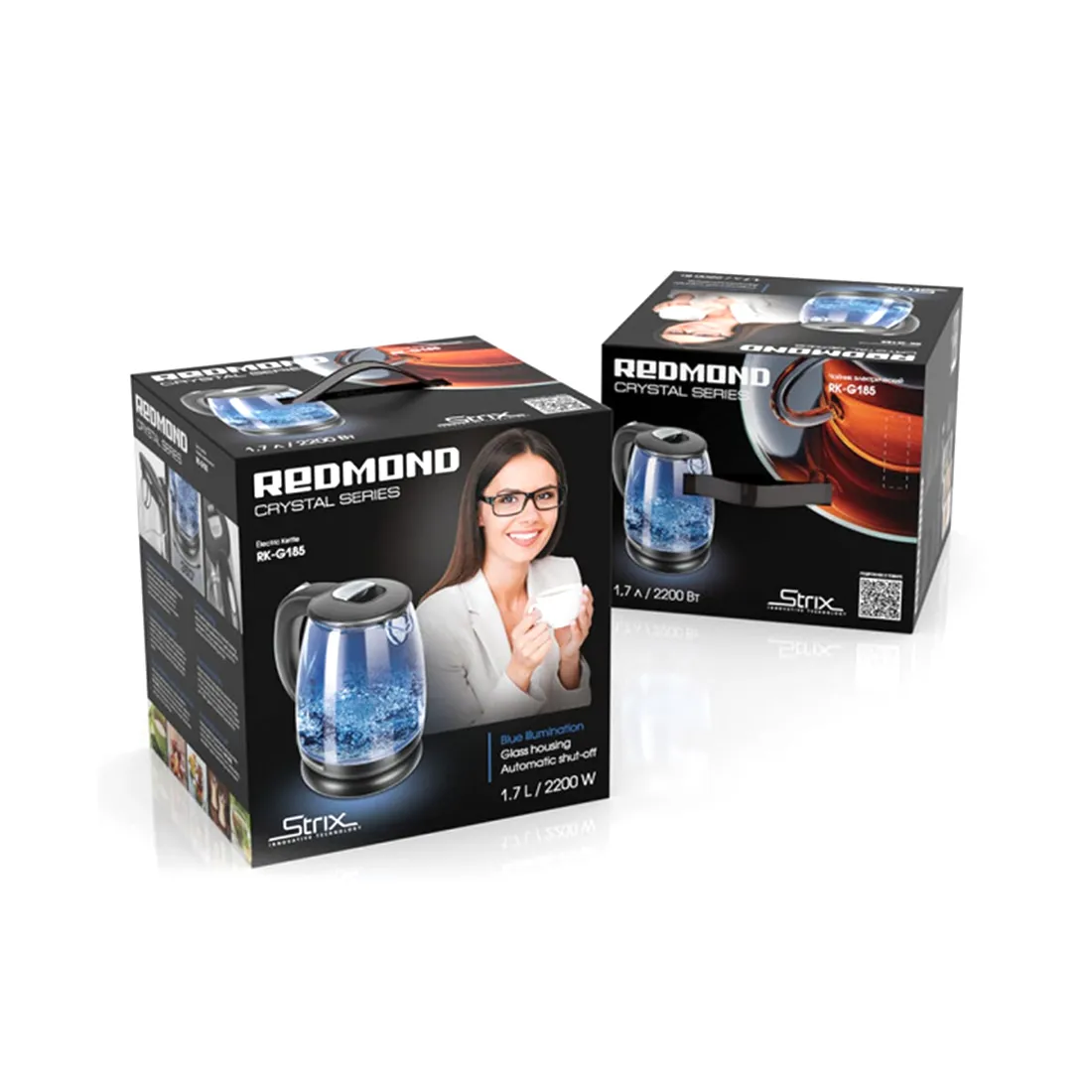 Чайник электрический Redmond RK-G185 Темно-серый — изображение 3