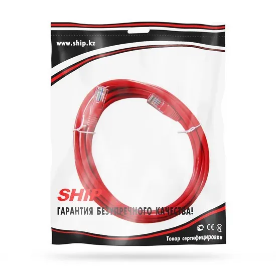 Патч Корд SHIP Cat.5e UTP LSZH RJ-45 2 м S3025RD0200-P — изображение 2