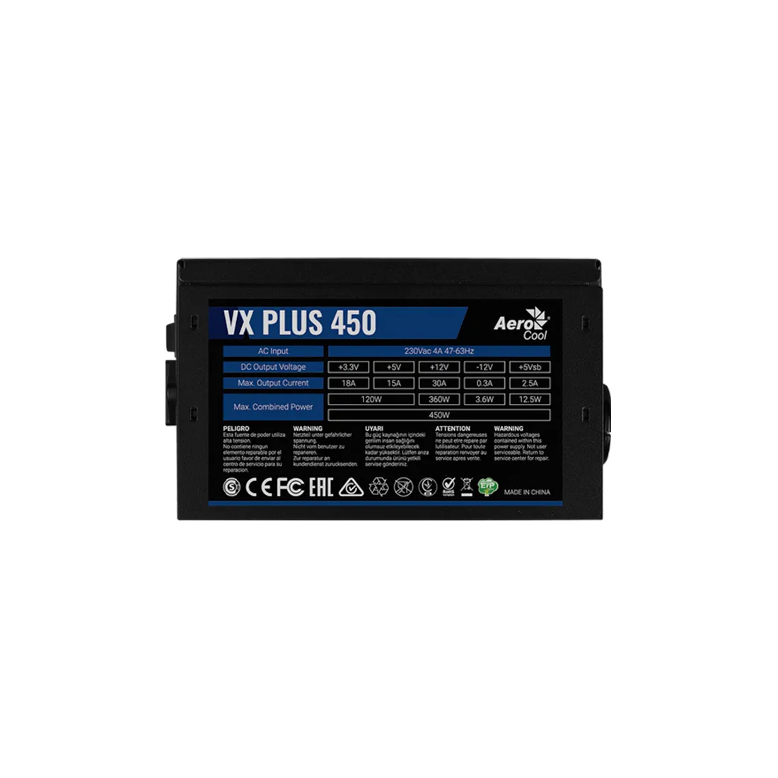 Блок питания Aerocool VX PLUS 450 — изображение 3