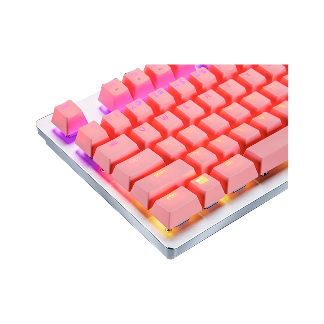 Набор сменных клавиш для клавиатуры Razer PBT Keycap Upgrade Set - Quartz Pink — изображение 3