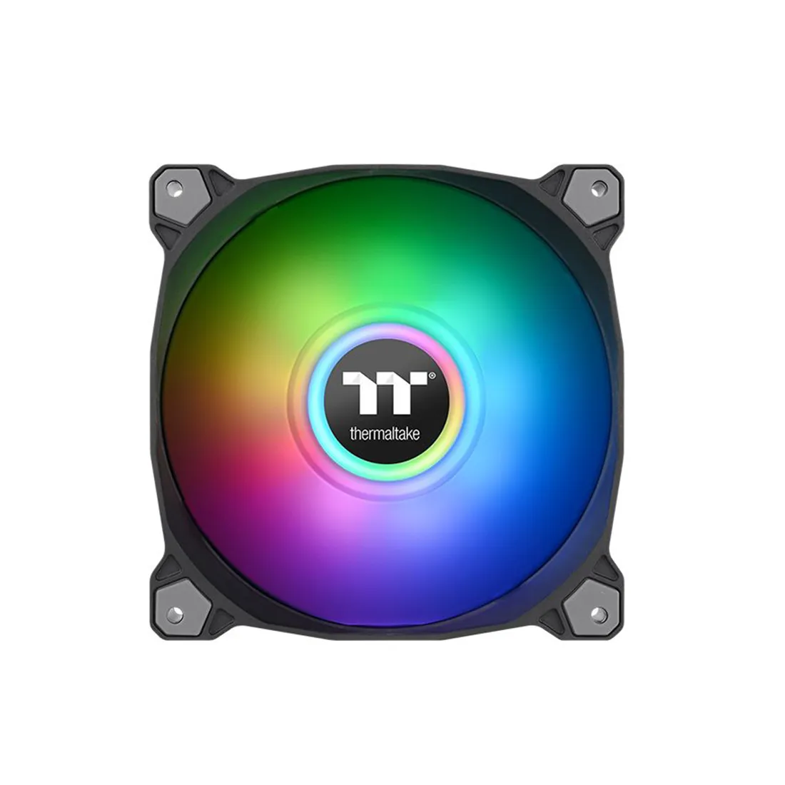 Кулер для компьютерного корпуса Thermaltake Pure Duo 12 ARGB Sync Radiator Fan (2-Fan Pack) Black — изображение 2