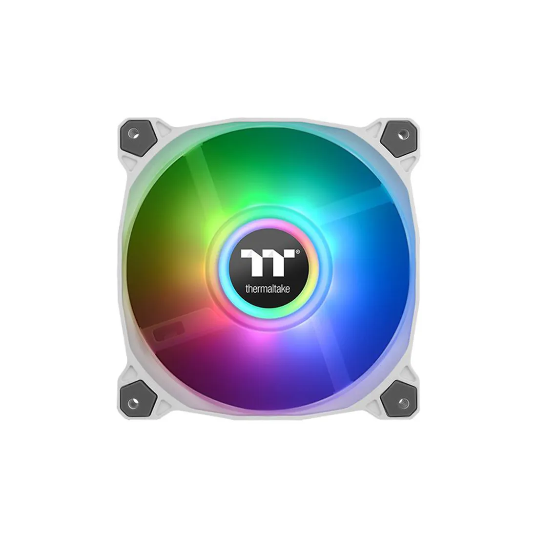 Кулер для компьютерного корпуса Thermaltake Pure Duo 14 ARGB Sync Radiator Fan (2-Fan Pack) White — изображение 2
