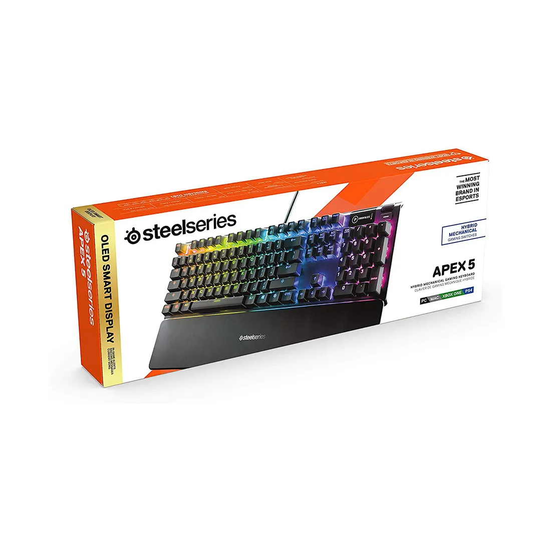 Клавиатура Steelseries Apex 5 US — изображение 3