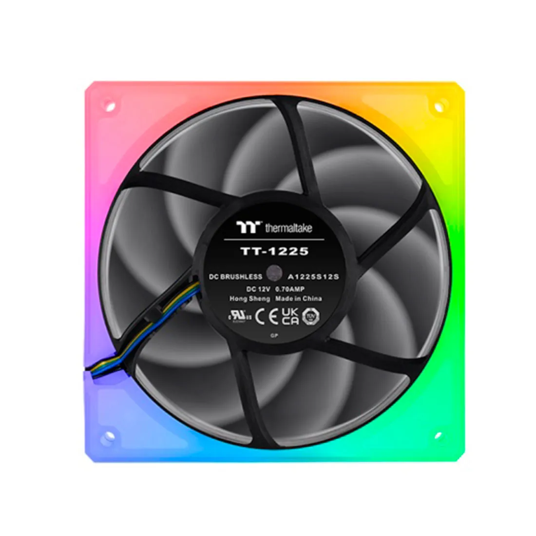 Кулер для компьютерного корпуса Thermaltake TOUGHFAN 12 RGB High Static Pressure Radiator Fan — изображение 2