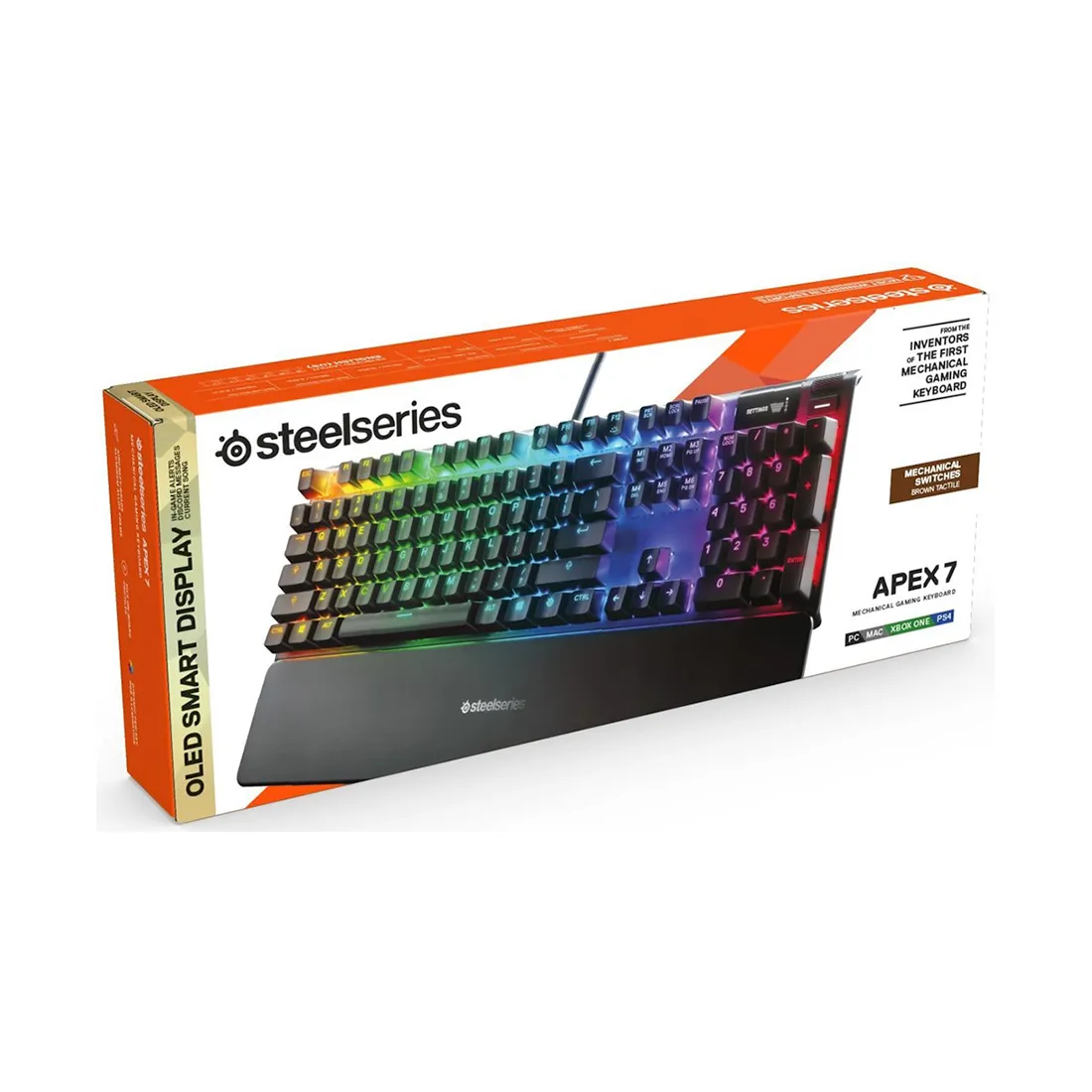 Клавиатура Steelseries Apex 7 (Brown Switch) US — изображение 3