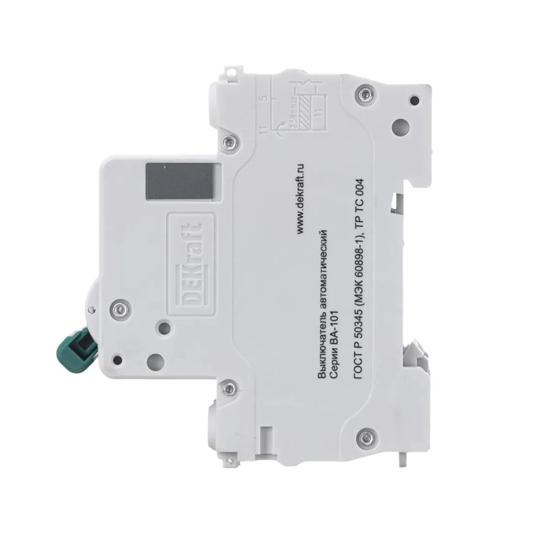Автоматический выключатель DEKraft 11072DEK ВА101 2Р C 63A 4,5кА — изображение 3