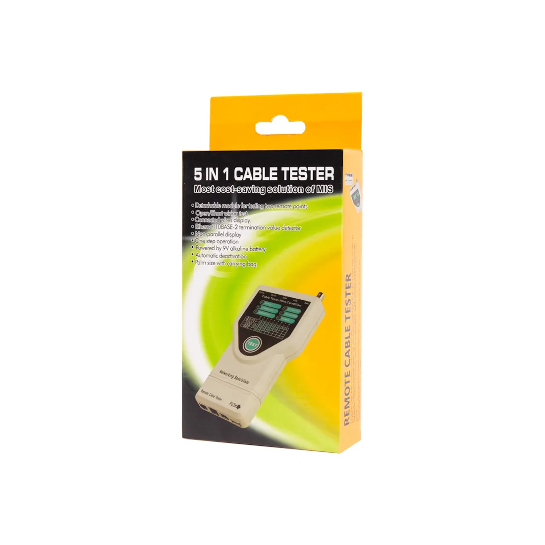 Кабельный тестер Ship G278 Для тестирования BNC RJ-45 RJ-11 USB IEE 1394 Fire Wire — изображение 3