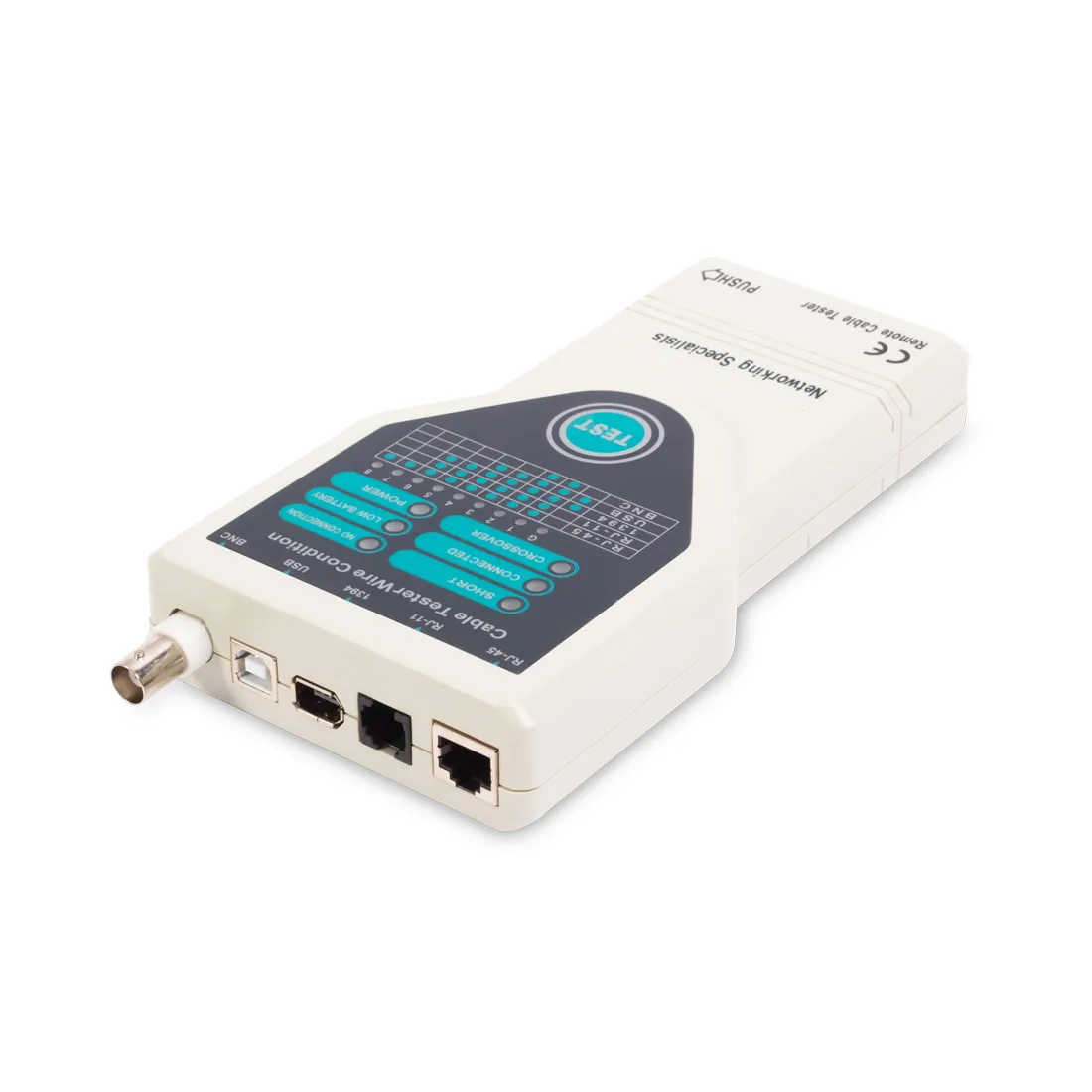 Кабельный тестер Ship G278 Для тестирования BNC RJ-45 RJ-11 USB IEE 1394 Fire Wire — изображение 2