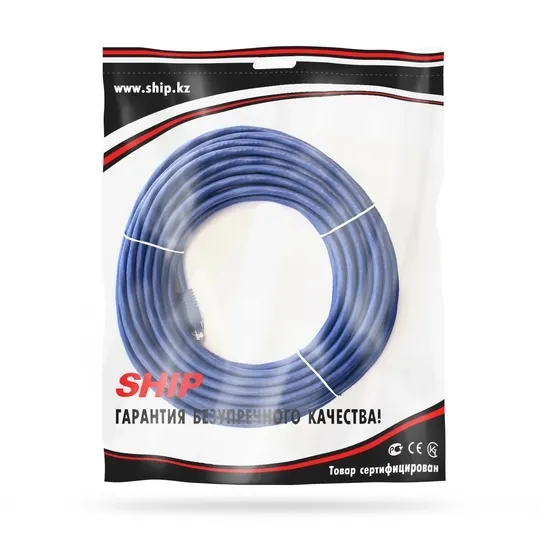 Патч Корд SHIP Cat.6 UTP LSZH RJ-45 20 м S6025BL2000-P — изображение 2