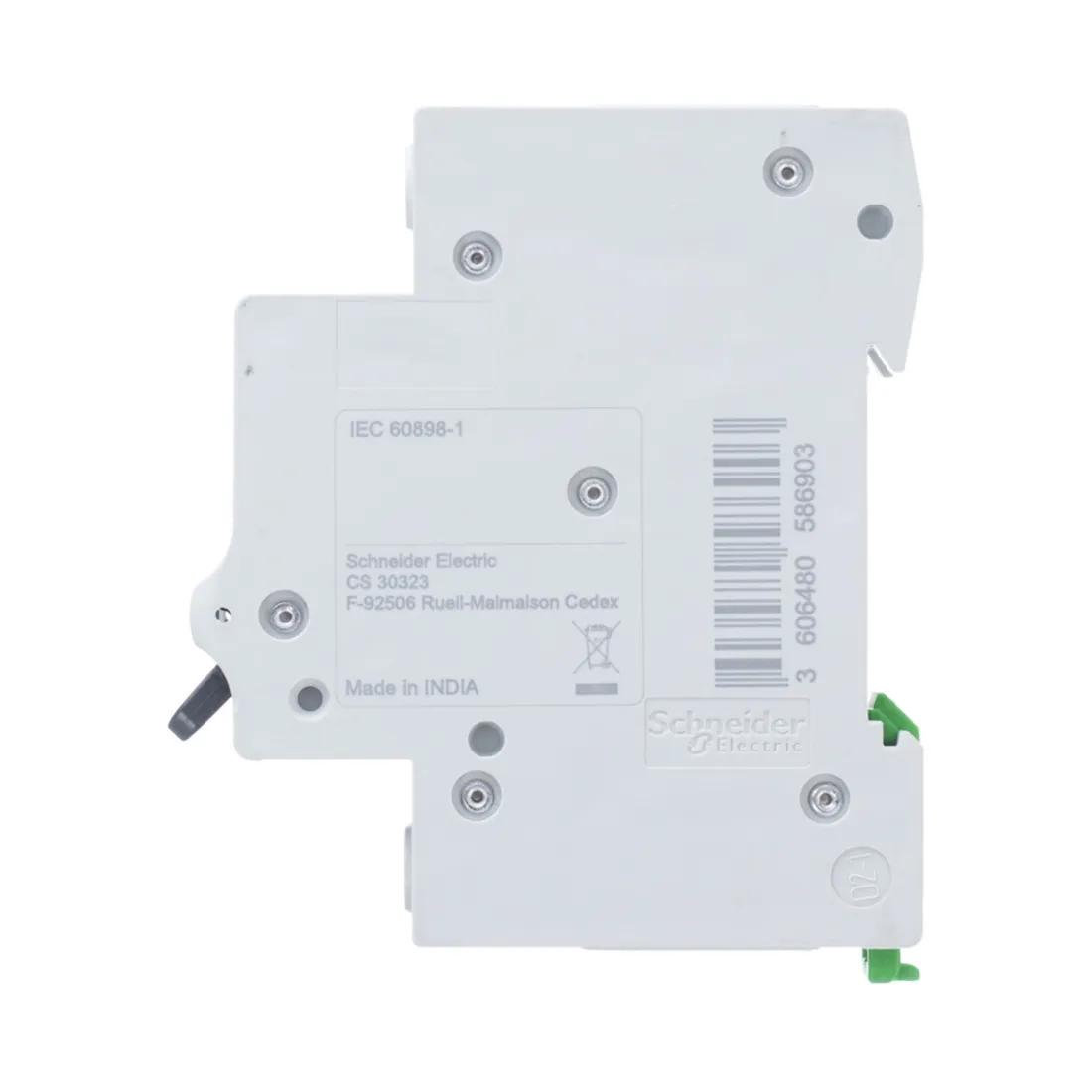 Автоматический выключатель SE EZ9F34163 EASY 9 1П 63А С 4.5кА 230В — изображение 2