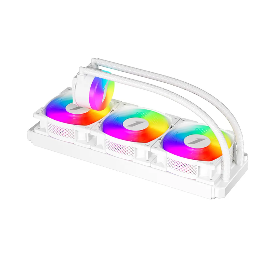 Кулер с водяным охлаждением 1STPLAYER TS2 360 WHITE — изображение 3