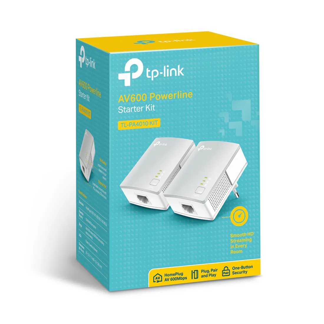 Комплект Powerline адаптеров TP-Link TL-PA4010KIT — изображение 3