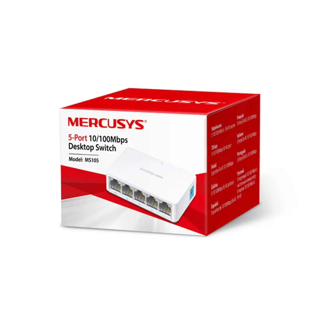 Коммутатор Mercusys MS105 — изображение 2