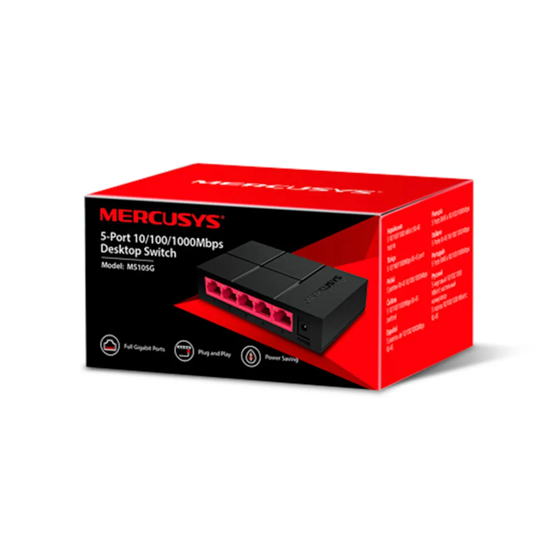 Коммутатор Mercusys MS105G — изображение 3