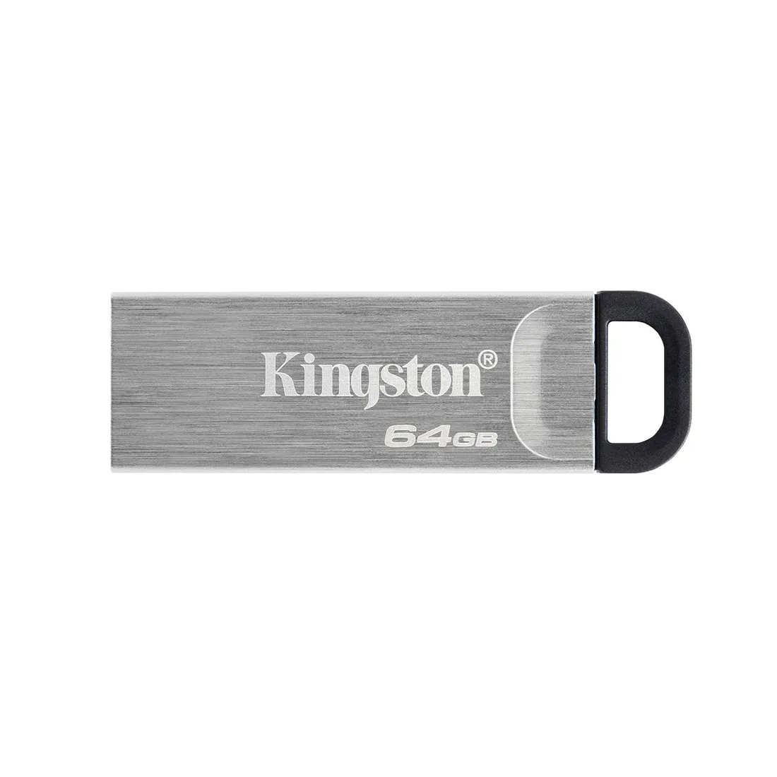 USB-накопитель Kingston DTKN/64GB 64GB Серебристый — изображение 2
