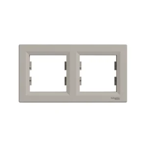 Рамка горизонтальная SE EPH5800269 Asfora 2 постовая бронза