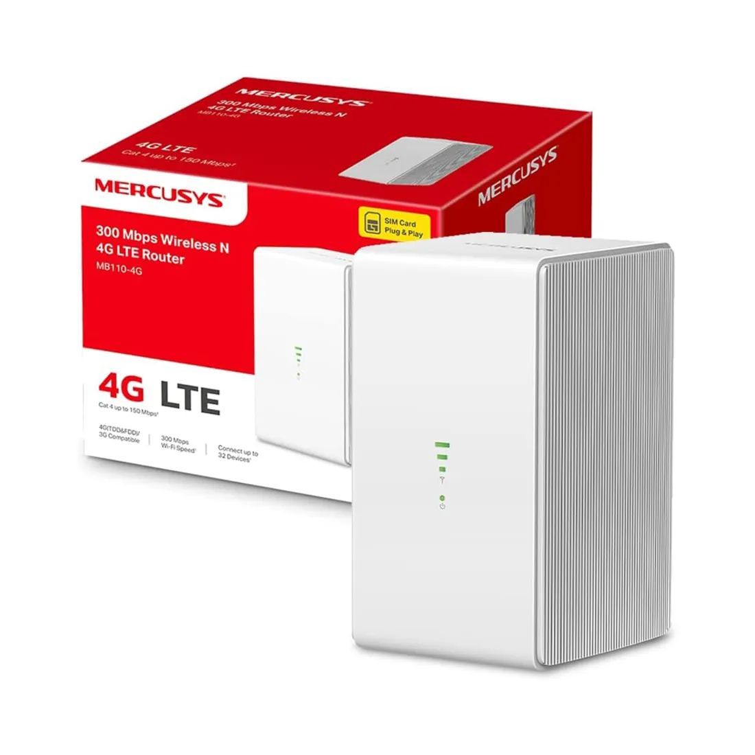 Маршрутизатор Mercusys MB110-4G — изображение 3