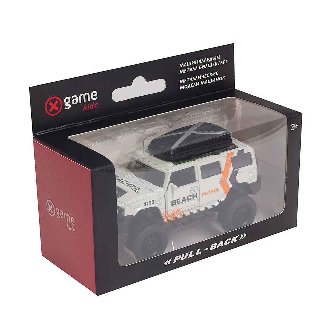 Металлическая машинка X-GAME 91000W — изображение 3