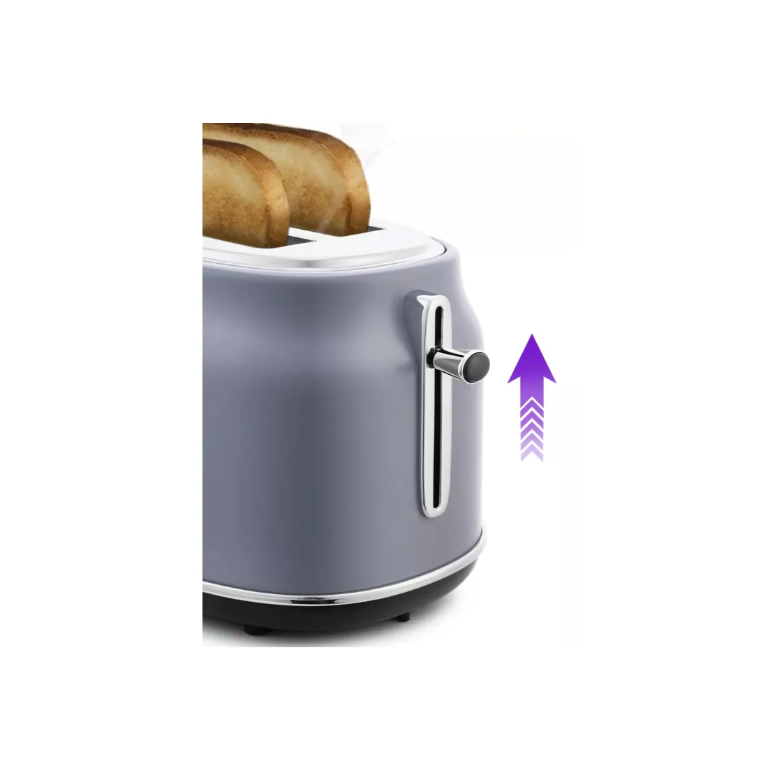 Тостер Kitfort КТ-2038-3 (серый) — изображение 3