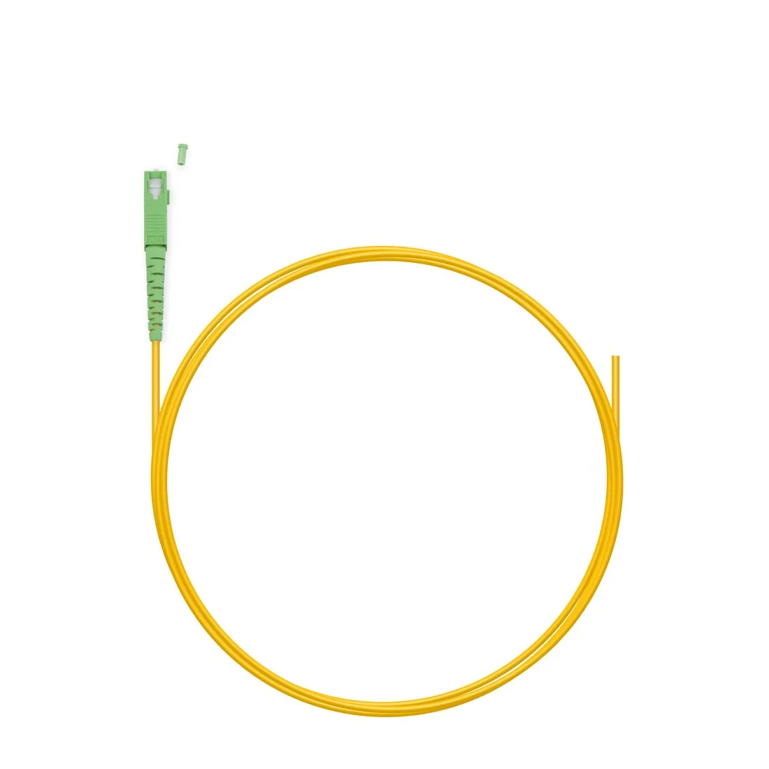 Пигтейл Оптический SC/APC SM 9/125 0.9 мм 1.5 м — изображение 2