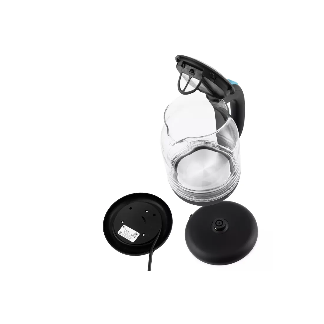 Чайник электрический Kitfort КТ-654-1 голубой — изображение 3