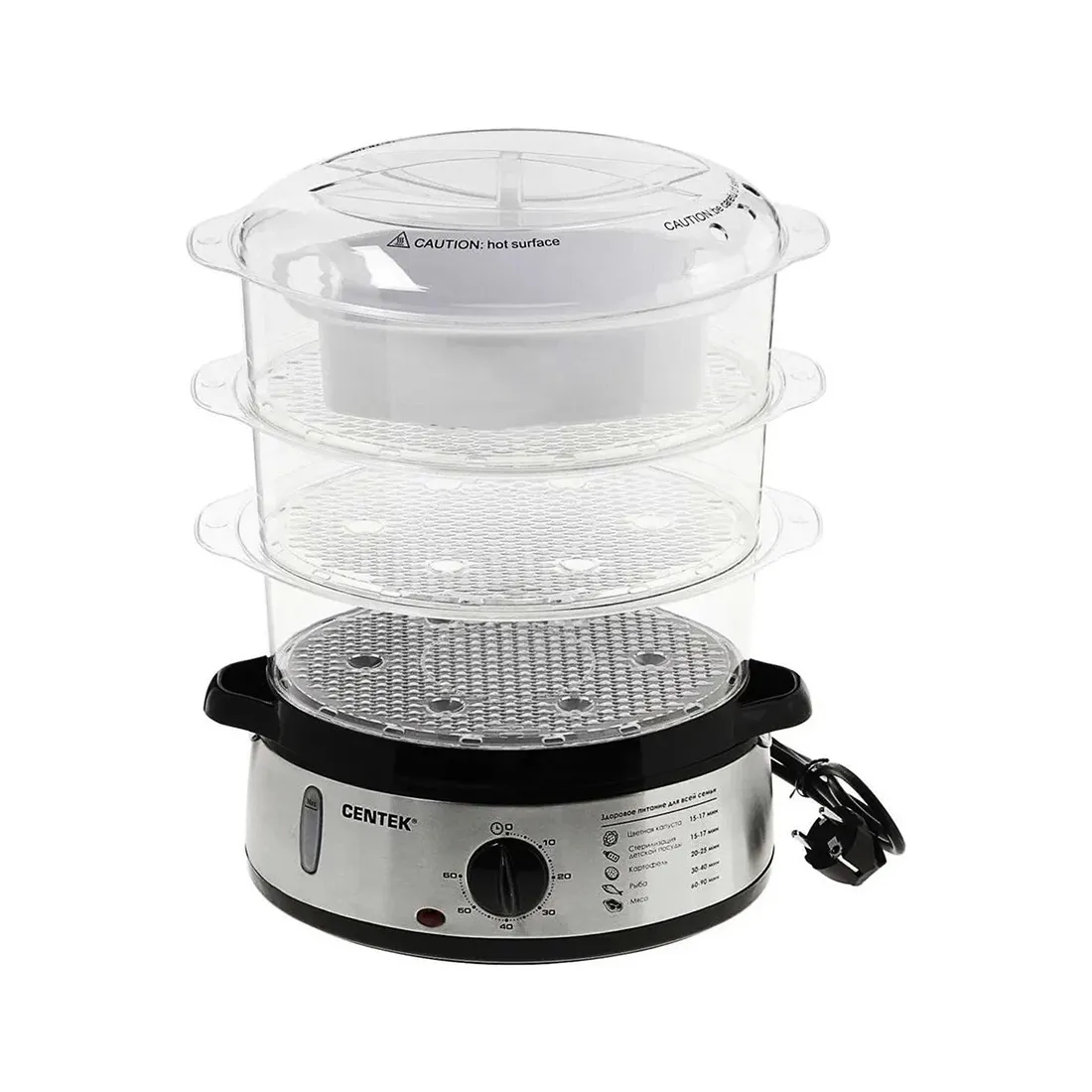 Пароварка Centek CT-1457 — изображение 2