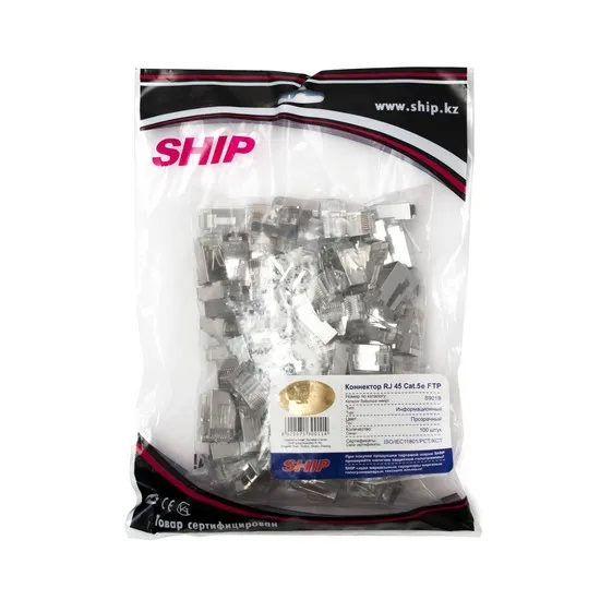 Коннектор телекоммуникационный RJ 45 SHIP S901B — изображение 3
