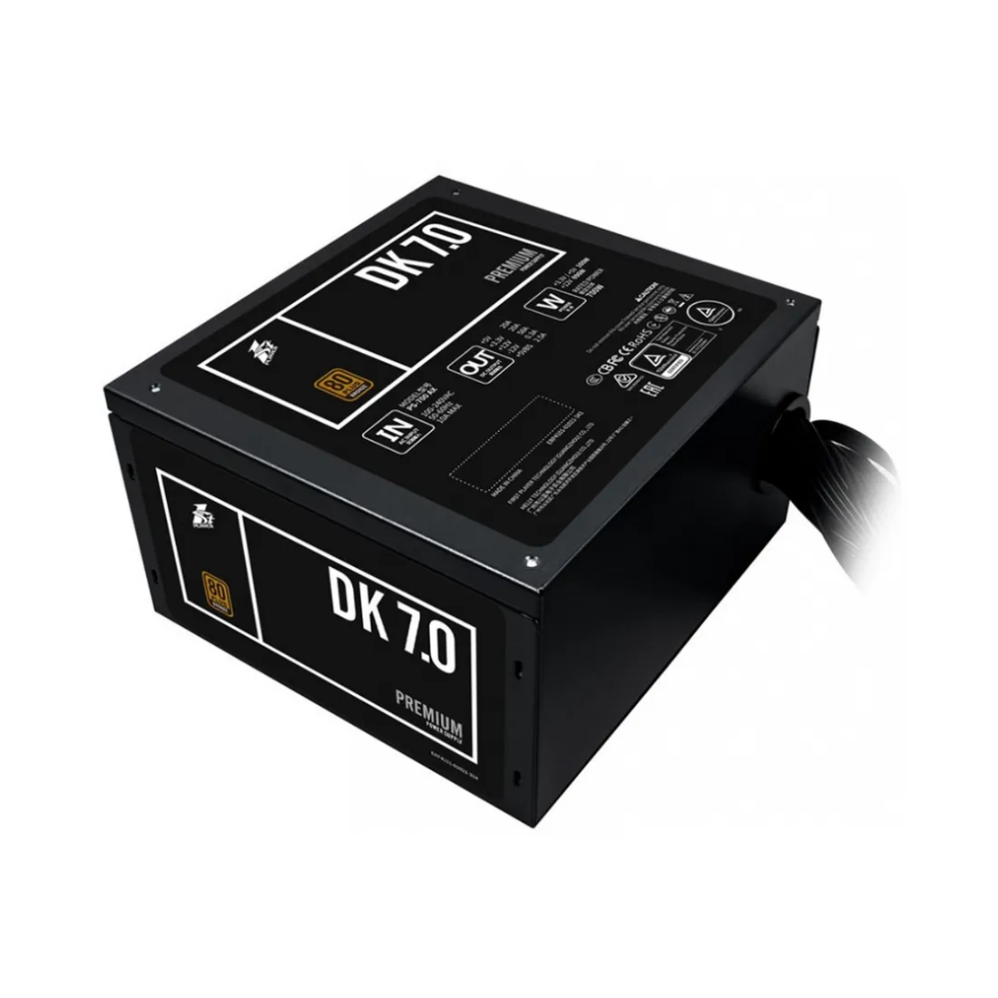 Блок питания 1STPLAYER DK PREMIUM 700W Bronze — изображение 3