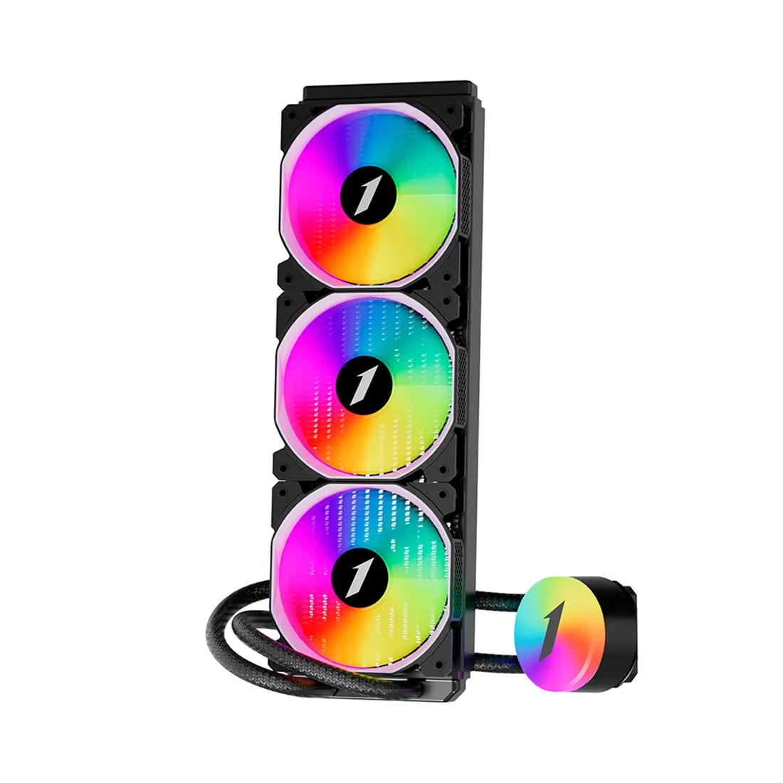 Кулер с водяным охлаждением 1STPLAYER TS2 360 BLACK — изображение 3